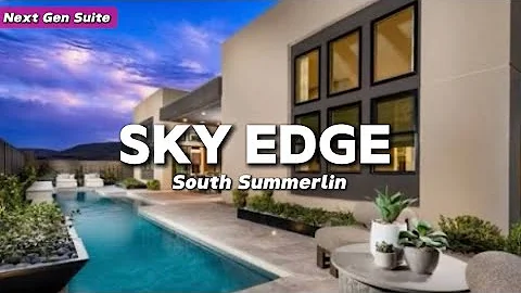 Sky Edge Tour: Modern New Homes in South Summerlin’s Guard Gated Highrock at Ascension