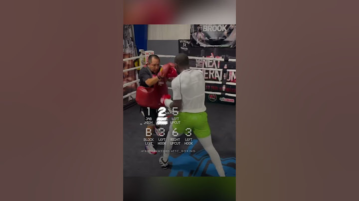 TRY THIS 5-PUNCH COMBO BY TERENCE CRAWFORD 🥊