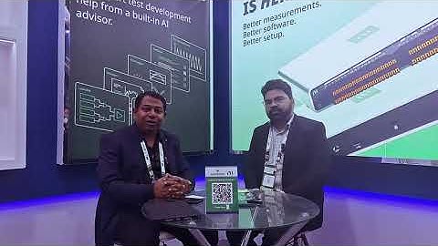 At Electronica India 2025 | Emerson Test & Measurement (formerly NI)