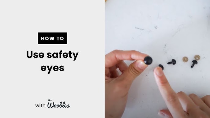 Come montare gli occhi di sicurezza negli amigurumi (safety eyes) 