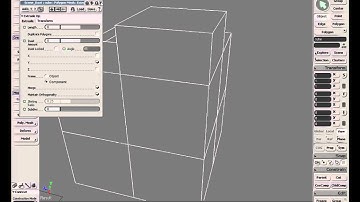 Modeling: Extrude and duplicate