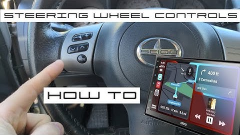 Wiring 1st Gen Scion TC steering wheel controls to ATOTO radio.. NO ADAPTER NEEDED!!!