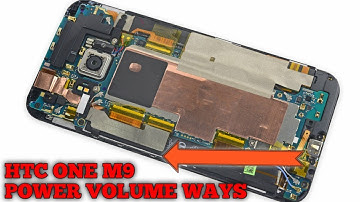 HTC M9 Power Volume Button Ways (Jumper Solution)