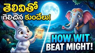 Details The Elephants & The Clever Rabbit | Panchatantra Story in Telugu Update
