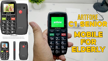 Artfone C1 Senior Big Button Mobile | Phone Unboxing