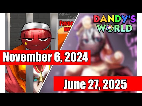 My Old Unposted Dandy’s World art (in order)
