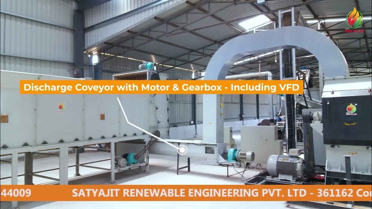 Automatic Feeding Unit Biomass Pelleting Machinery Satyajit