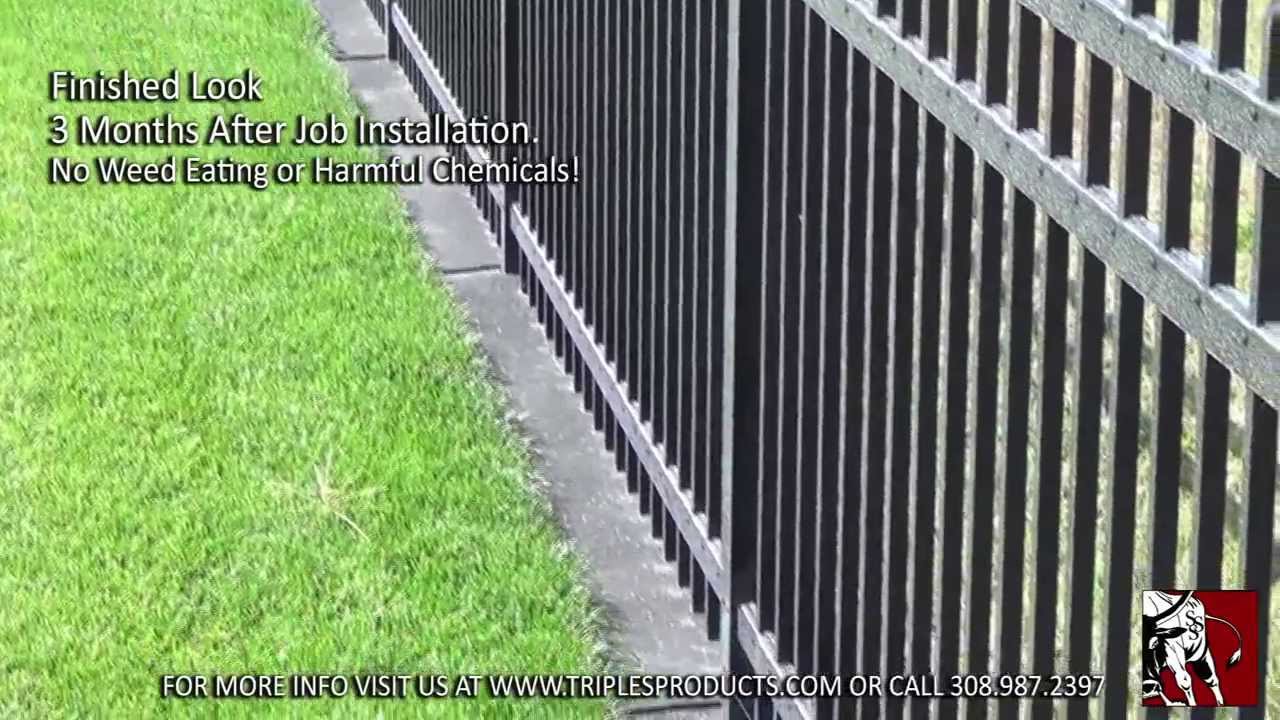 Triple S Rubber Matting Weed Seal Youtube