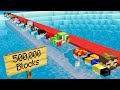 I Made 100 Players Swim 1,000,000 Blocks