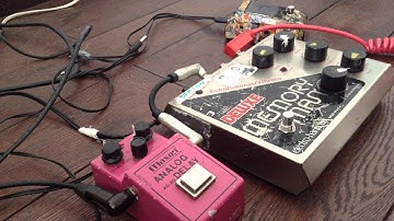 Maxon (Ibanez) AD80 / Electro Harmonix Deluxe Memory Man