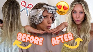 EXTREME Hair TRANSFORMATION! I got OVER 100 keratin extensions image