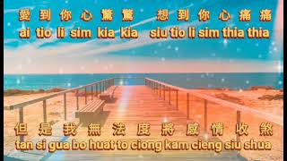 Ai Tiok Cia Cai Thia {愛到才知痛} lagu Hokkian karaoke no vocal female 台語女版伴奏