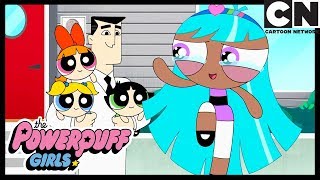 / Bleu Les Supers Nanas Superhero Dessin anim/é fer /à repasser sur coudre sur patch brod/é/