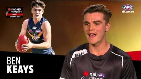 2015 NAB AFL Draft Trumps - Ben Keays