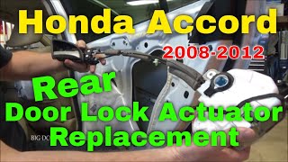 2004 Honda Accord Door Lock Actuator With Diagnostic