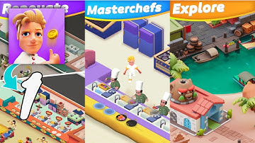 Restaurant Tycoon - Idle Game Gameplay Walkthrough Part 1 (Android, IOS)