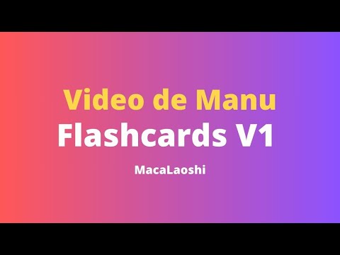 Video de Manu Flashcards