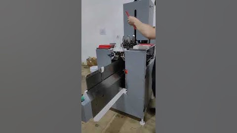 Hardcover Book Case in Machine And Press&Creasing Machine