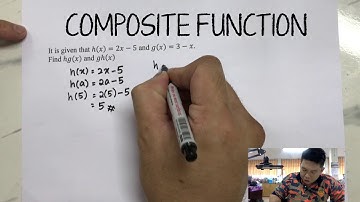 (Bahasa Sarawak) - SPM - Add Math - Form 4 - Composite Function (PART 1)