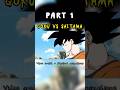 Goku fight Saitama PART 1 #goku #saitama #anime #shorts