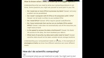 1.2 Scientific Computing workflows - Getting started with scientific computing/HPC (winter 2022)