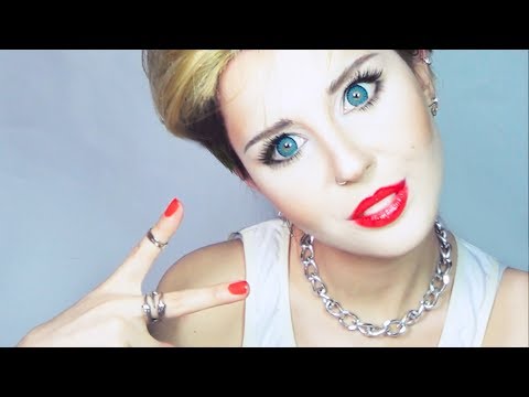 Cosplay anime eye makeup. Anastasiya Shpagina Make-up