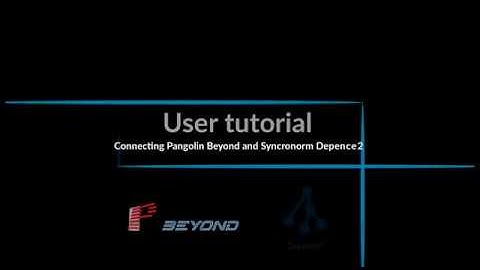 Pangolin and Depence | Connecting Pangolin BEYOND and Syncronorm Depence2