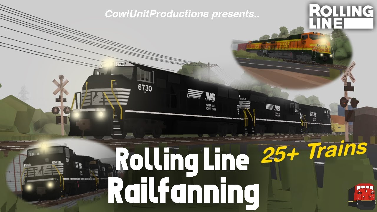Rolling Line Railfanning - Variety of NS Action - YouTube