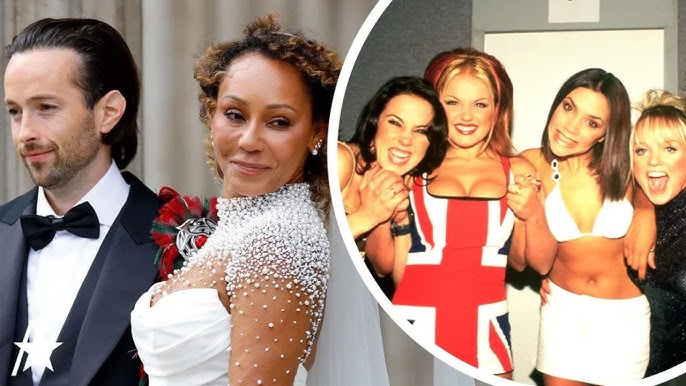 Mel B Dazzles in Sparkling Red Gown at 2nd Wedding to Rory McPhee - YouTube