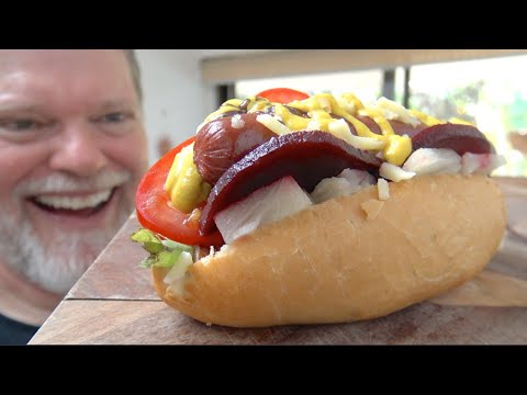 Aussie Hot Dog With The Lot