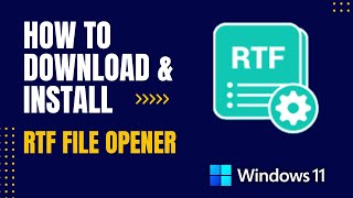 How to Download and Install RTF File Opener For Windows screenshot 5