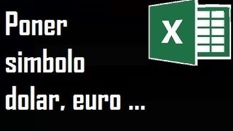 Excel, poner simbolo de moneda dolares, euros , soles...ejemplos