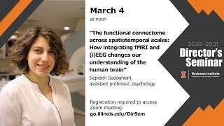 Beckman Director's Seminar: Sepideh Sadaghiani