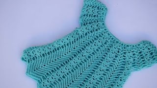 Vestido de ganchillo a crochet facil tutorial pasoapaso