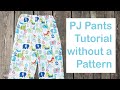 DIY PJ PANTS FOR BEGINNERS