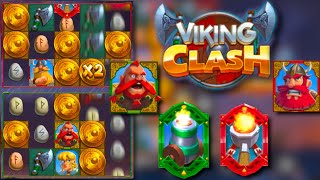 x359 win / Viking Clash free spins compilation! #2 screenshot 1