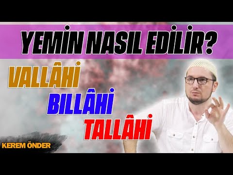 Video: Yemin Nasıl Yapılır