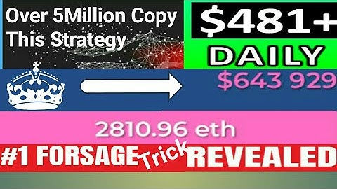 Forsage Easiest Strategy That Fetch Over $53,678 Within 4 Days of Joining My Forsage Team