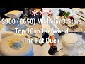 Fine dining at The Fat Duck Heston Blumenthal(UK Michelin 3stars)-25Years Celebration Course