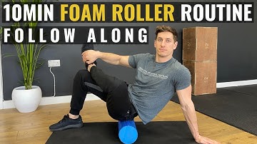 10 minuten durende Full Body Foam Roller Routine die ik volg