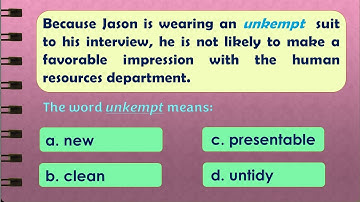 Context Clues - ADVANCED LEVEL