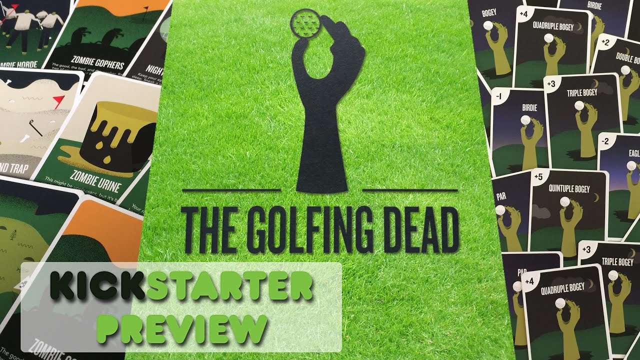 Gatwick Games The Golfing Dead - Best New Zombie Card Game - Top Family  Games for 2 to 6 Players - Great for Adults, Couples, Teens, and Kids Ages  7 Years and