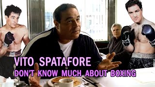 The Sopranos - Vito Spatafore don&#39;t know much about Boxing