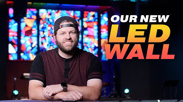 Can a BUDGET Friendly LED Wall still be QUALITY?  Reviewing our churches new TechLED LED Wall