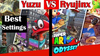Super Mario Odyssey Yuzu vs Ryujinx Stable Performance