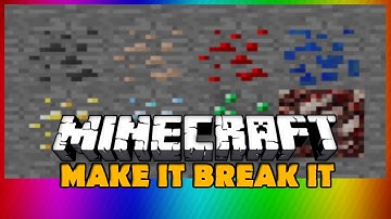 Minecraft MAKE IT & BREAK IT EASY? FOR NOW (Custom Puzzle Map)