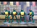 Playmates Toys Teenage Mutant Ninja Turtles Ninja Elite Series Figures Video Review