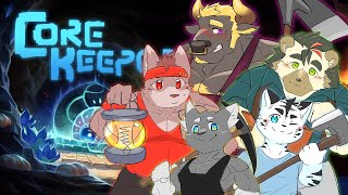 【コアキーパー】コラボ配信！地下世界から宇宙へ part5【橘亜蓮/針薪桜輔/冬坂和斗/虎丸玲音/黒鋼牛頭】