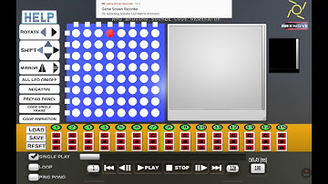 ARDUINO LED MATRIX ANIMATOR TETRIS GAME EXAMPLE