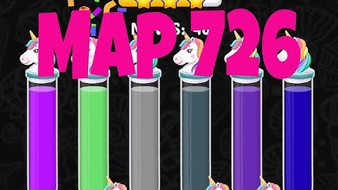 color water sort 3D level 726